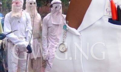 Nsukka masquerades nurse