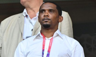 Samuel Eto'o sacks Cameron Coach