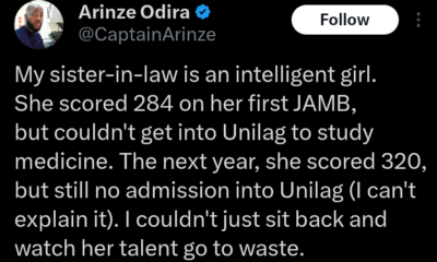 Man's sister-in-law gets US scholarships after UNILAG Denied her admission repeatedly