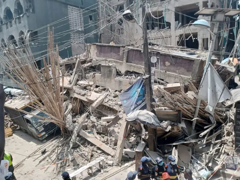 Lagos Building Collapse