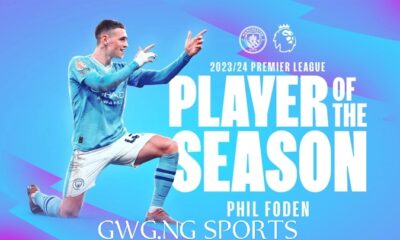 Phil Foden player of the season