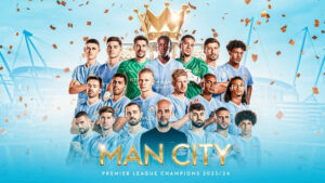 Manchester City Premier League fourth