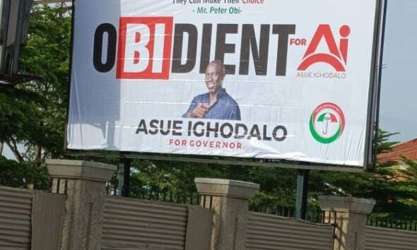 Ighodalo billboard: Obidients for AI