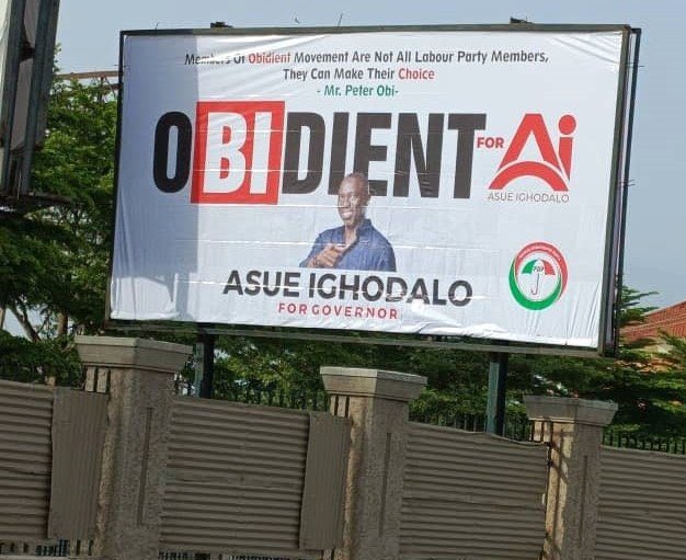 Ighodalo billboard: Obidients for AI