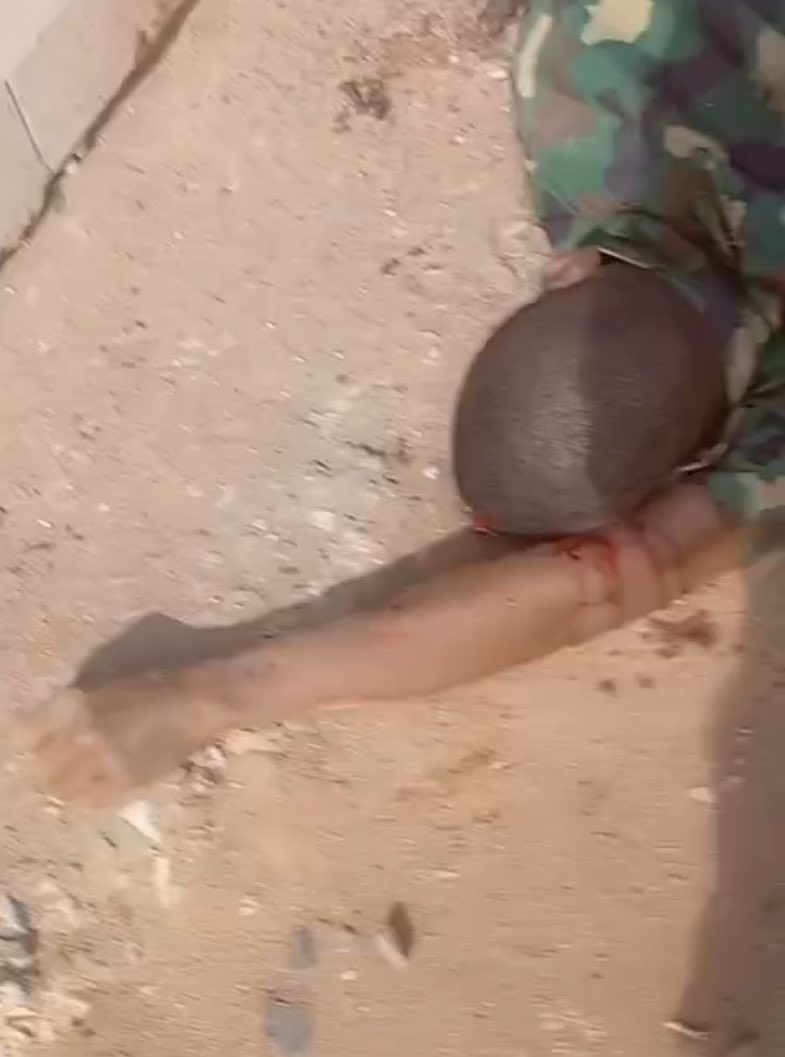 Soldier Killed himself in front of army camp in Abia