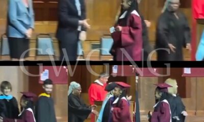 High School Graduate's Handshake