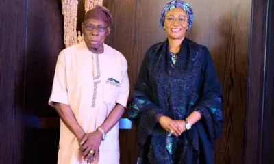 Obasanjo and first lady