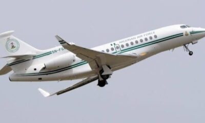Nigerian government, aircraft