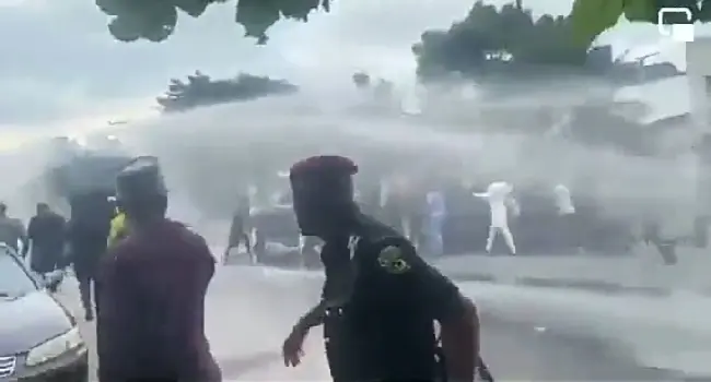 Violent protest in Omuma, Rivers State