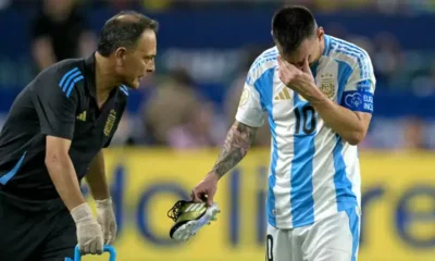 Messi injury Inter Miami