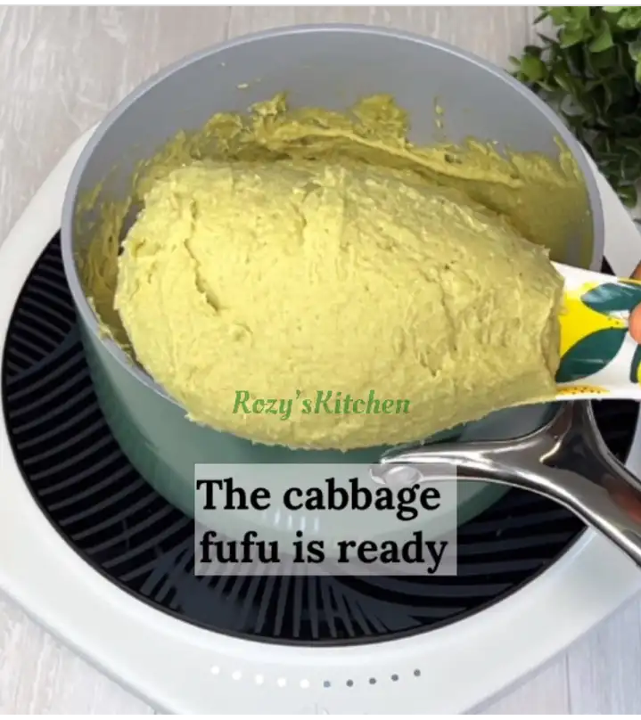 Cabbage Fufu