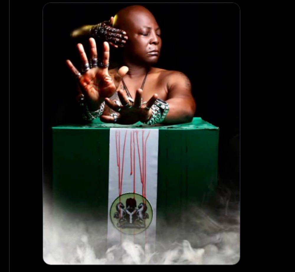 Charly Boy August protests main