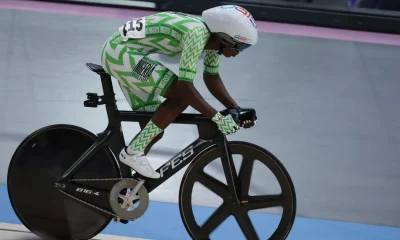 Olympics Nigerian Cyclist Ukpeseraye Bicycle