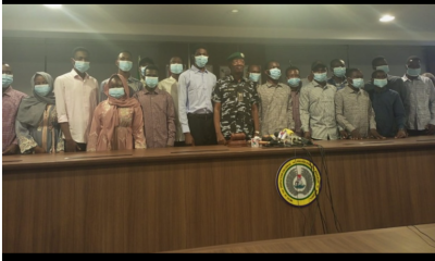 rescued Nigerian medical students