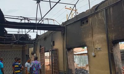 Burnt RCCG building