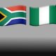 Nigeria and South Africa Flag