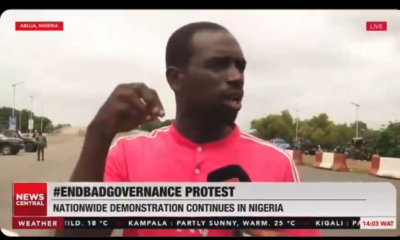 Counter-Protester #EndBdaGovernance