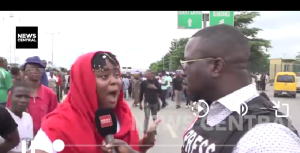 Protester Lekki Tollgate