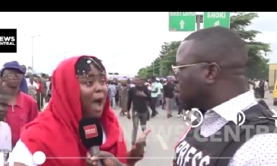 Protester Lekki Tollgate