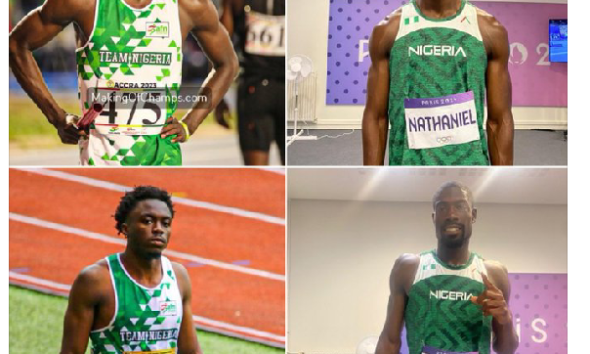 Nigerian men’s 4x400m team