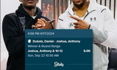 Adesanya Anthony Joshua Daniel Dubois