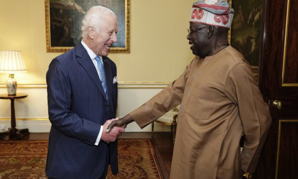 Tinubu's visit king Charles