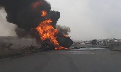 Tanker Explosion victims burial