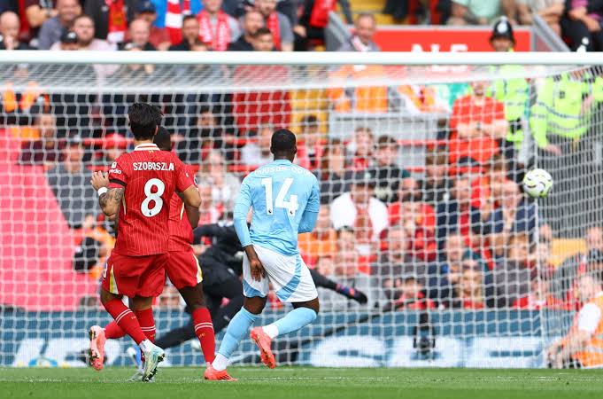 Nottingham Forest Liverpool's start