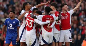 Arsenal Leicester City 4-2