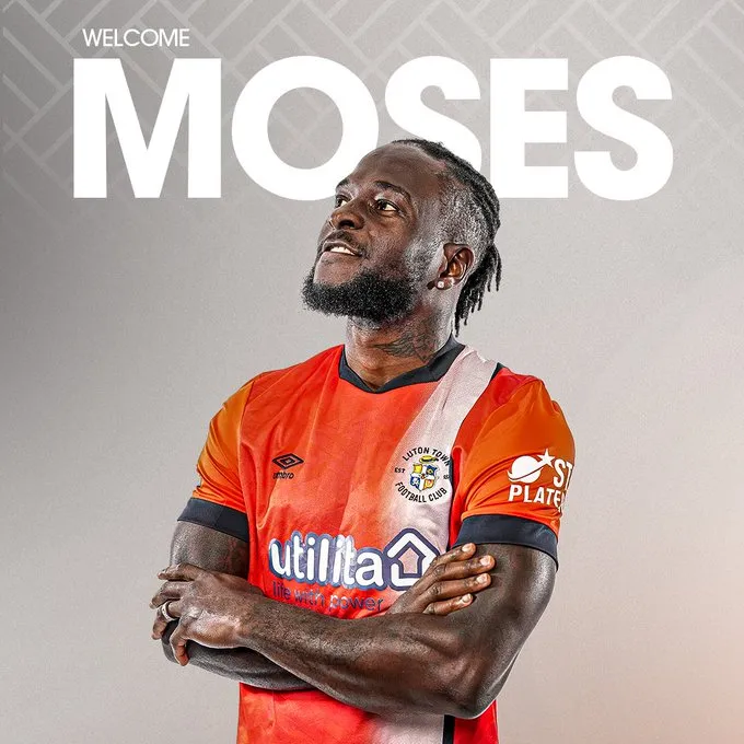 Victor Moses English Football Luton