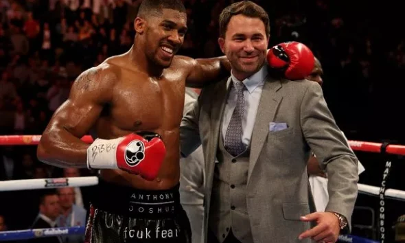 Eddie Hearn Anthony Joshua next