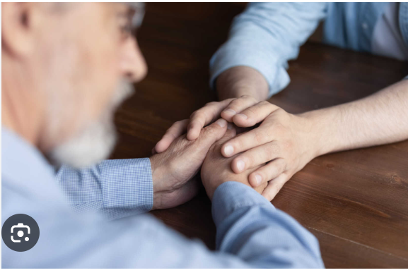 Talking to elderly parents