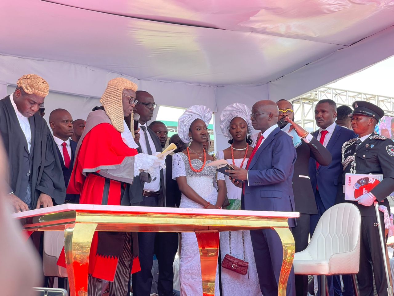 Okphebholo Idahosa officially sworn in