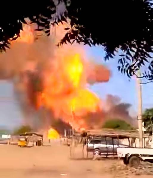 Gas Explosion Katsina Filling Station