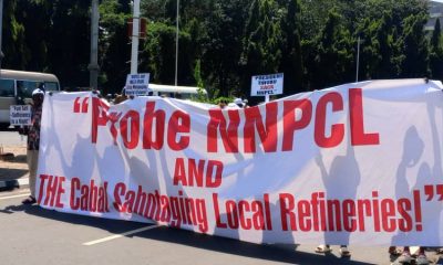 CSOs Protest NNPCL Dangote Refinery