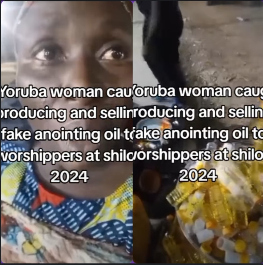 Fake anointing oil church