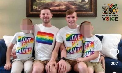 Gay couple adopted sons