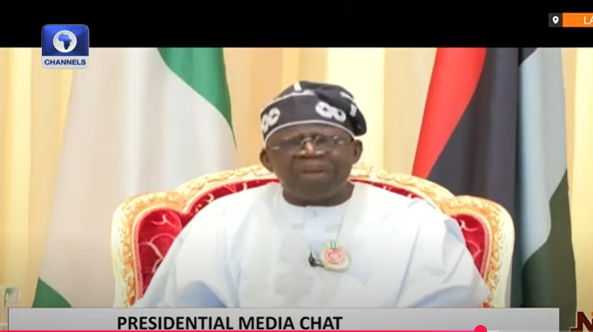 Tinubu media chat