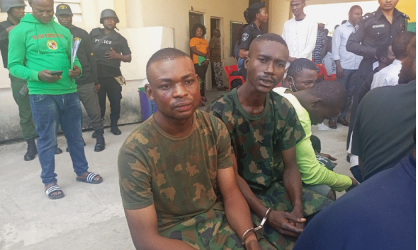 Abuja Police fake soldier