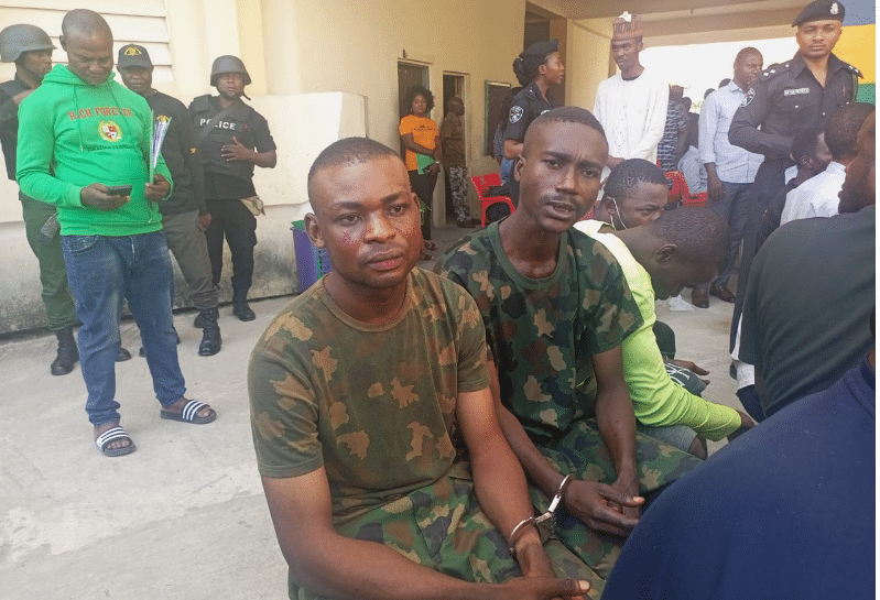 Abuja Police fake soldier