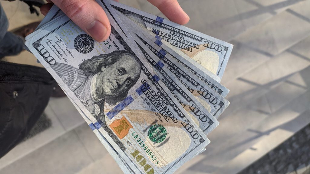 Dollar Drops Sharply