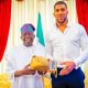 Anthony Joshua Visits visits Tinubu