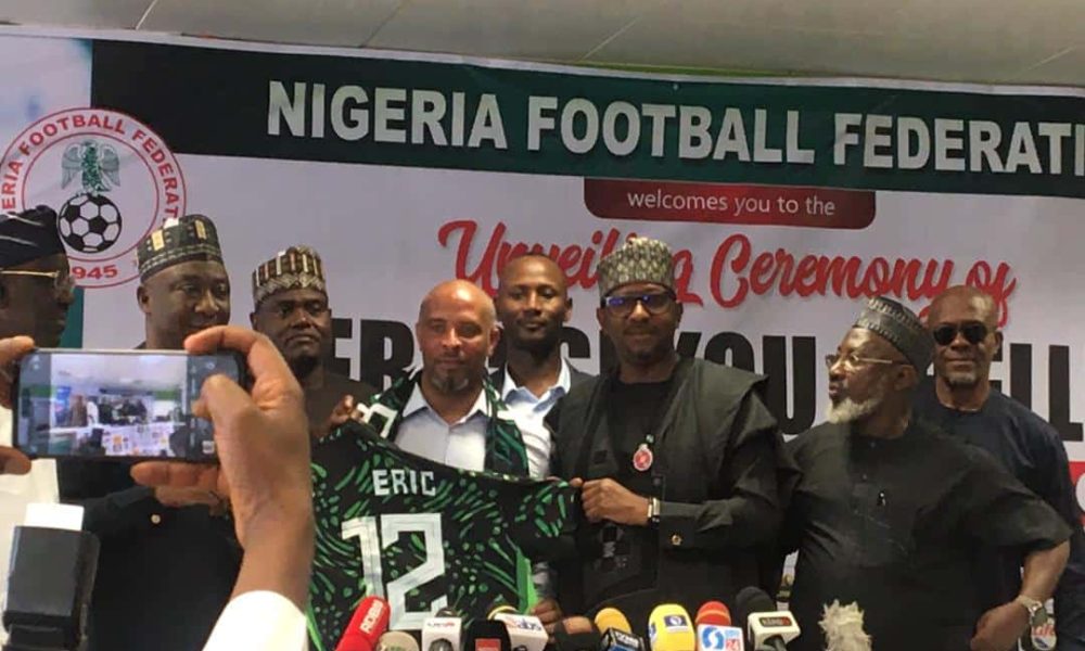 NFF officially unveils Eric Chelle