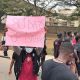 UI Students Protest power outage at UCH