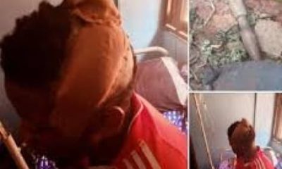 Woman landlord head pestle Enugu