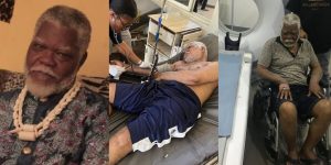 Amaefule hospitalized