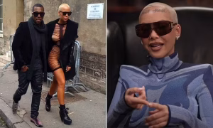Amber Rose Kanye Revealing Outfits