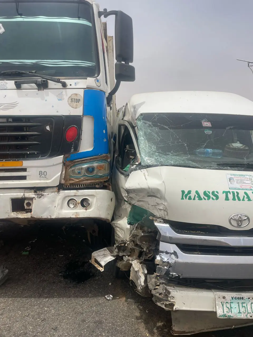 Yobe Desert Stars Accident