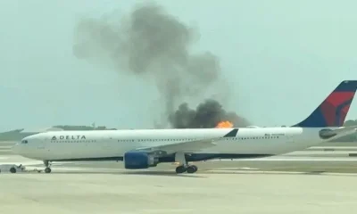 Plane Tarmac 282 Passengers Fire
