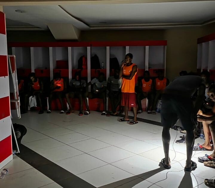 Ikorodu City 3SC Fans Dressing Room